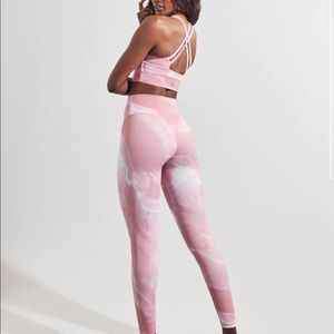 Buff bunny rose quartz collection rebel leggings worn once